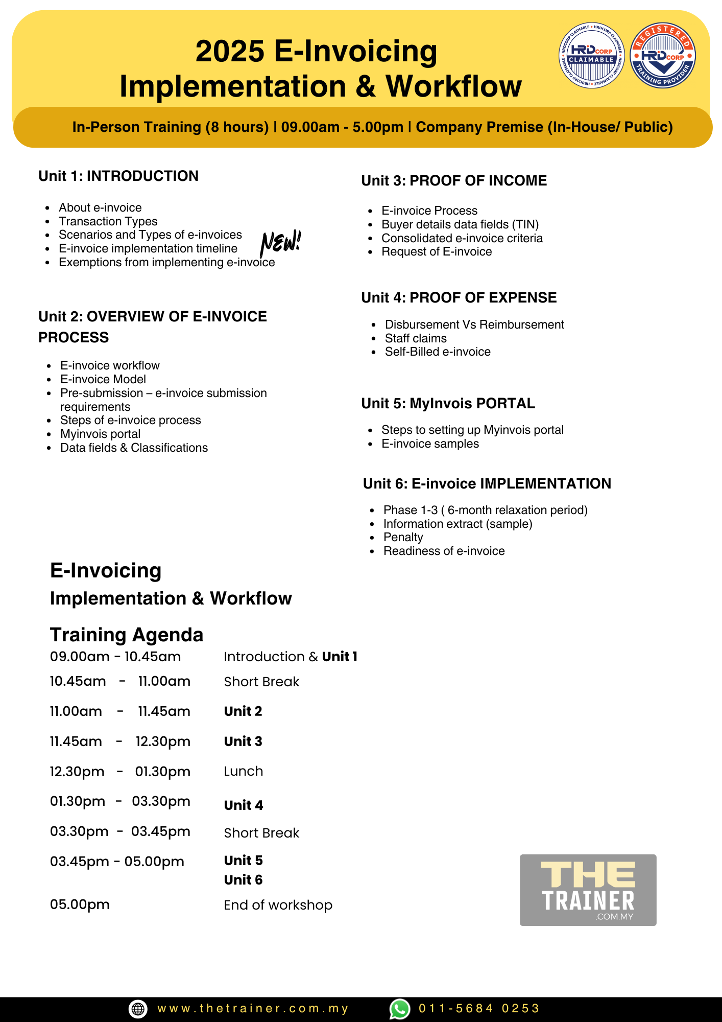 Rex Inoice E-Invoice By Rex - Asia Trainer Circle Academy